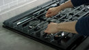  KitchenAid 36-inch Built-in Electric Cooktop with 5 Elements KCED606GBL EXTERNAL_VIDEO 2