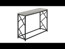 Monarch I 3532 Hall Console - Grey/Black EXTERNAL_VIDEO 1