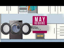  LG 7.4 cu. ft. Electric Dryer with Sensor Dry DLE3470W EXTERNAL_VIDEO 1