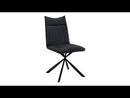 Monarch I 1215 Dining Chair - Black/Black EXTERNAL_VIDEO 1