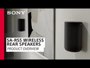 Sony 180-Watt Wireless Rear Speakers with Built-in Battery SA-RS5 EXTERNAL_VIDEO 1