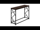Monarch I 3534 Hall Console - Espresso/Black EXTERNAL_VIDEO 1