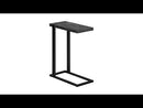 Monarch I 2863 Accent Table - Black/Black EXTERNAL_VIDEO 1