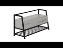 Monarch I 4500 Bench - Grey/Black EXTERNAL_VIDEO 1