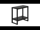 Monarch I 2862 Accent Table - Black/Black EXTERNAL_VIDEO 1