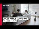 Sony 7.1.2 Channel Sound Bar with Built-in Wi-Fi HT-A7000 EXTERNAL_VIDEO 1